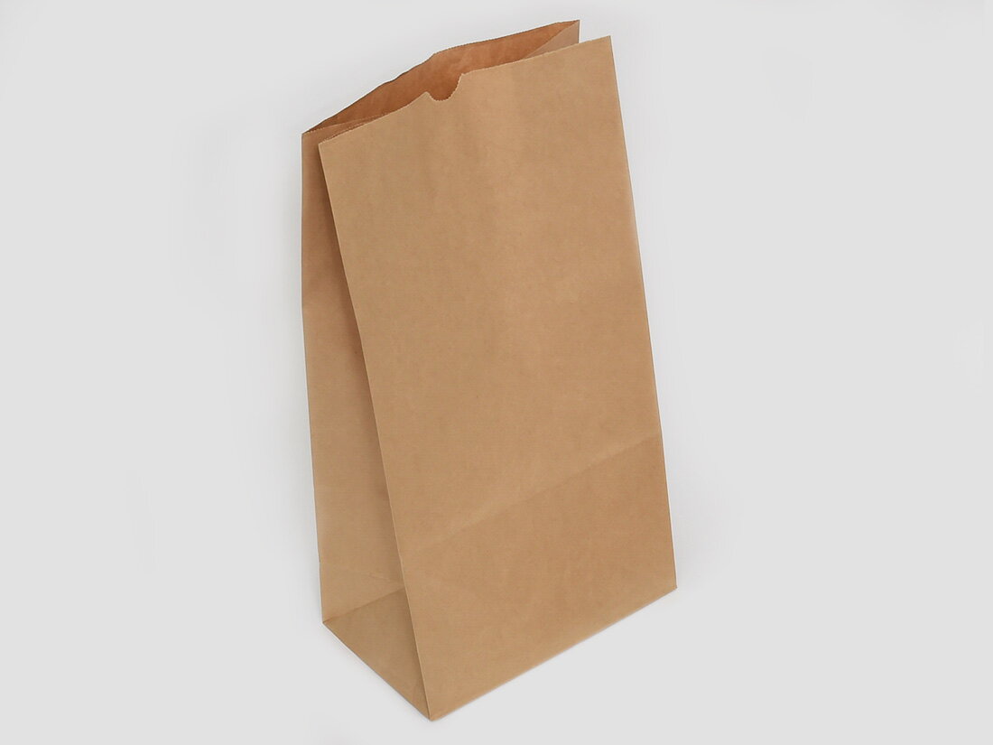 樂天商城 - 【少量販売】角底袋 20 クラフト無地
