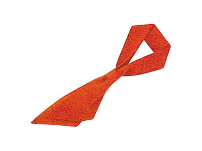 ループ付スカーフ キャロット