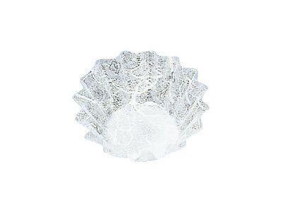 フードケース　丸型10号深　雲竜白（500枚入）