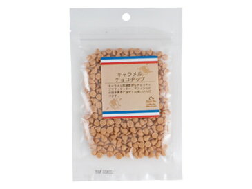 手作り 材料 手作りチョコ 【 キャラメル チョコチップ 50g (P) 】 製菓用チョコレート チョコ 菓子 材料 菓子材料 業務用 製菓材料 トッピング コーティング デコレーション パン パン材料 お菓子 洋菓子▲【夏季クール便】