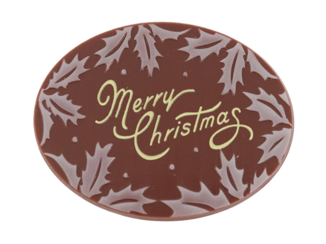 チョコプレート ホワイトリースヒイラギ ▲【夏季クール便】