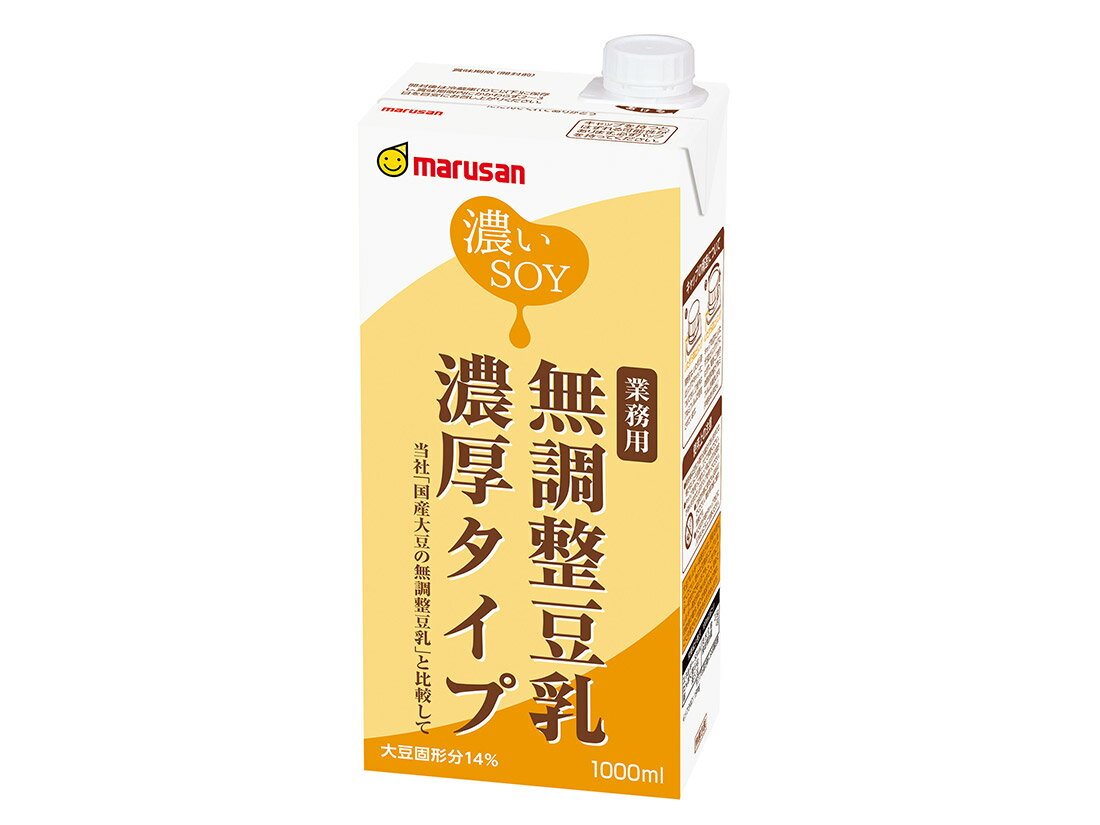 マルサン 無調整豆乳 濃厚タイプ 1L