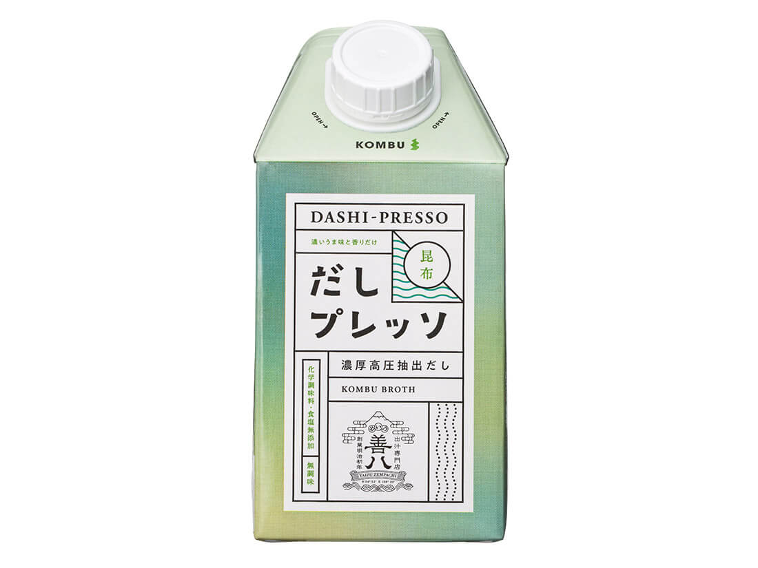 出汁ギフト だしプレッソ 昆布 500ml