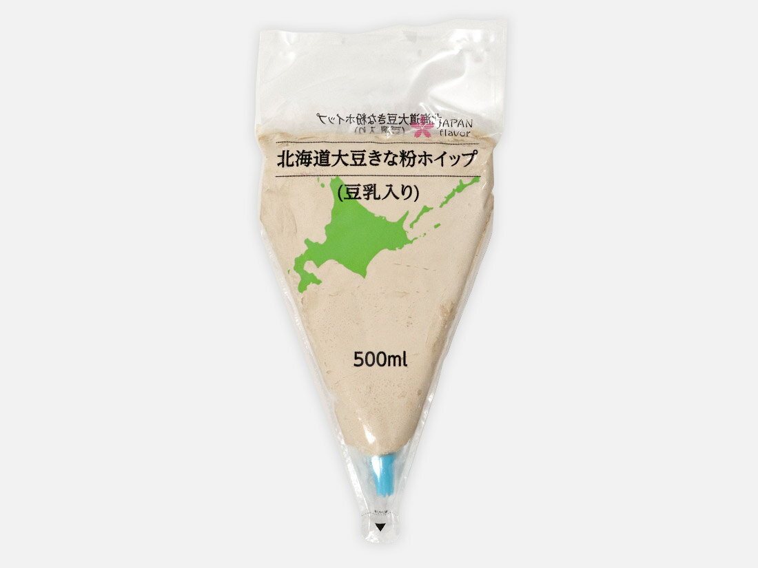 冷凍 北海道大豆きな粉ホイップ 豆乳入り 500ml