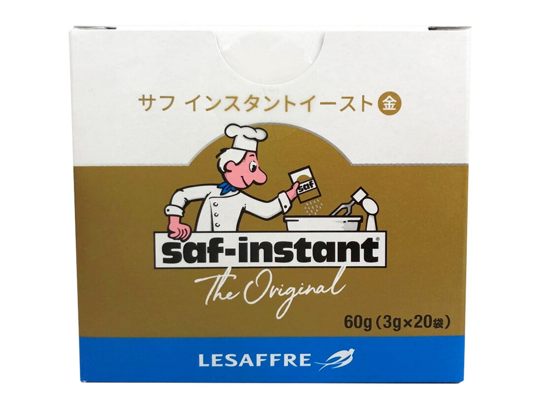 樂天商城 - サフ インスタントドライイースト 金（3g×20袋入）