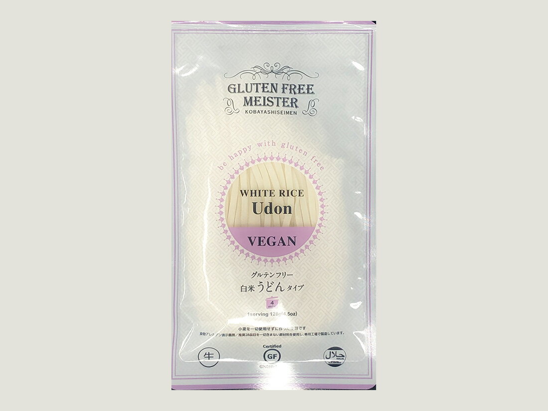 グルテンフリー うどん 128g（白米）