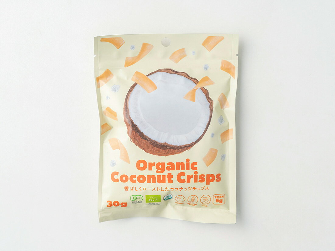 オーガニック ココナッツクリスプ 30g