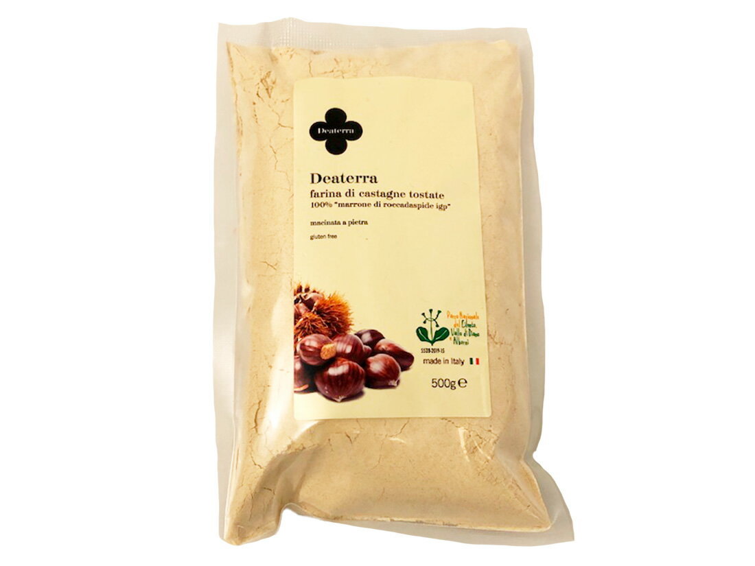 イタリア産栗粉ロースト石臼挽き 500g