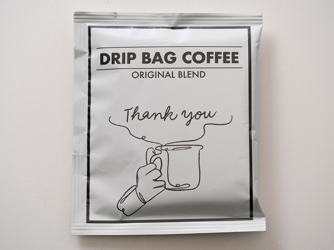 メッセージドリップコーヒー Thank you ホワイト wrappingstore-10329500 ラッピングストア(コッタ cotta) パッケージ画像