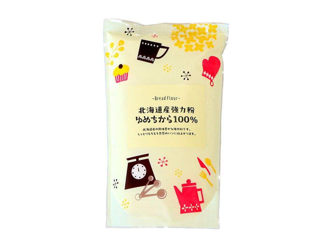 Rakuten - 北海道産強力粉ゆめちから100％1kg（P）