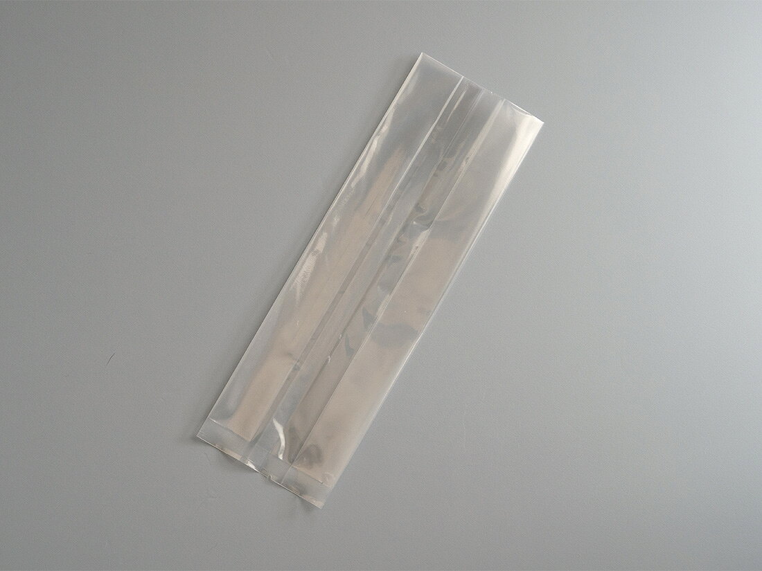 ラッピングストア(コッタ cotta)の【少量販売】　cotta ガス袋 90×280+60 (横マチ無地_冷凍) 5枚｜アングル2