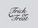 【少量販売】cotta 透明シール Trick or Treat(10片)