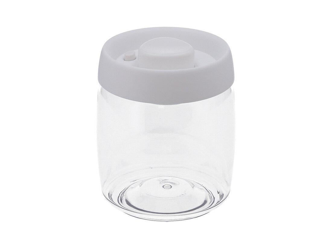 1購入あたりの内容量 ： 1個［規格］109×109×H130mm　　［容量］800ml［素材］蓋:PP/ABS樹脂/シリコーン・本体:PET［機能・特徴］空気が抜けることで酸化や湿気を防ぎ、風味や品質を長く保つことができるキャニスターです...