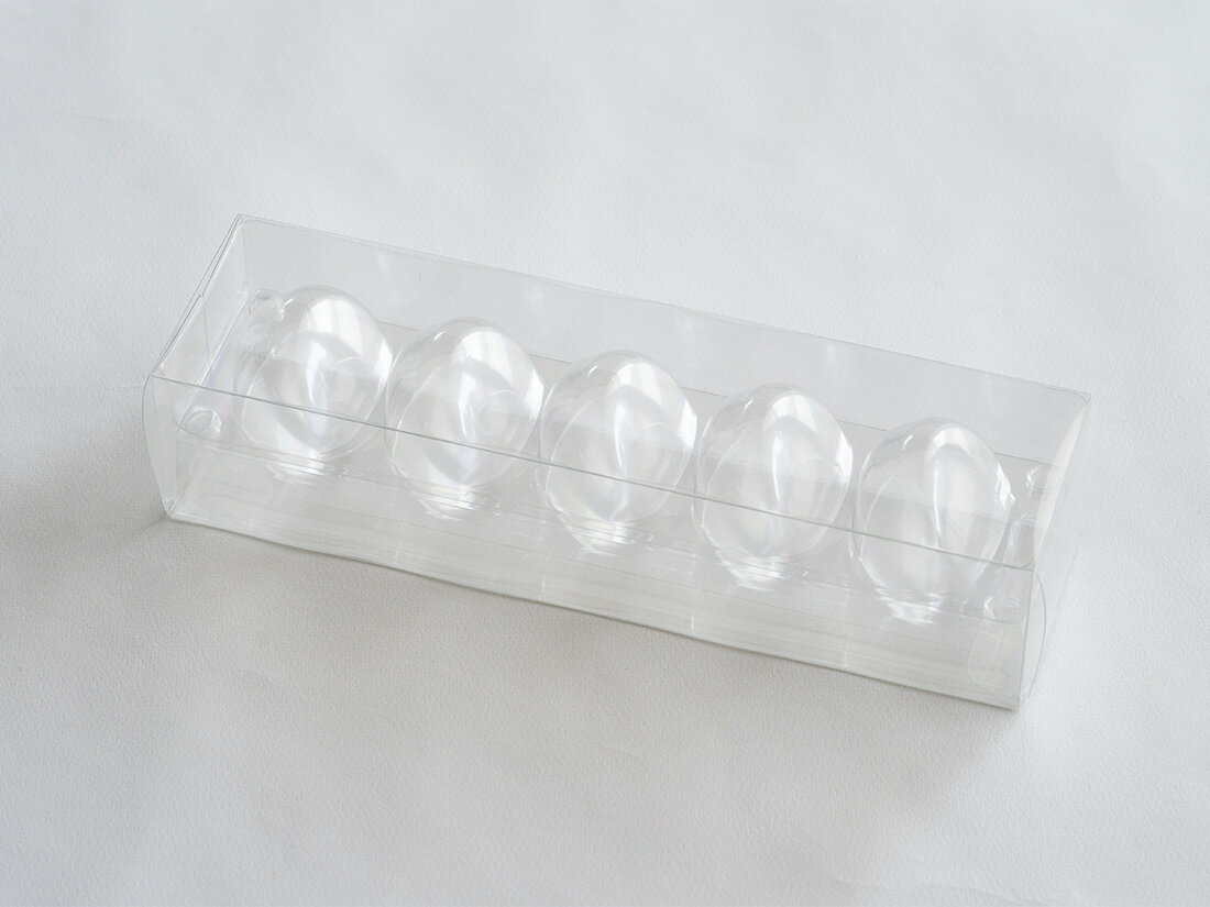 透明ケース マカロンNL 5個用(仕切付)