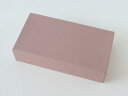 【少量販売】cotta スライドギフト箱 ピンク (212×112×H49mm)