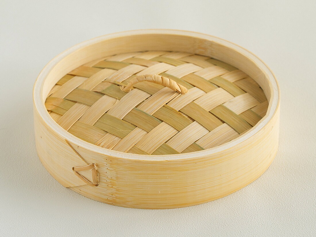 竹の中華セイロ 蓋 17cm 1個