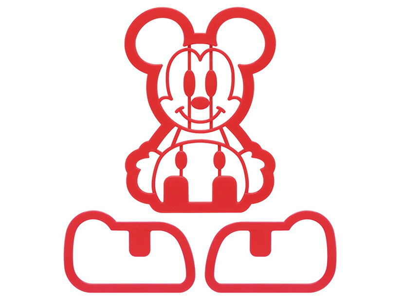 ミッキーマウス 立体クッキー抜き型...