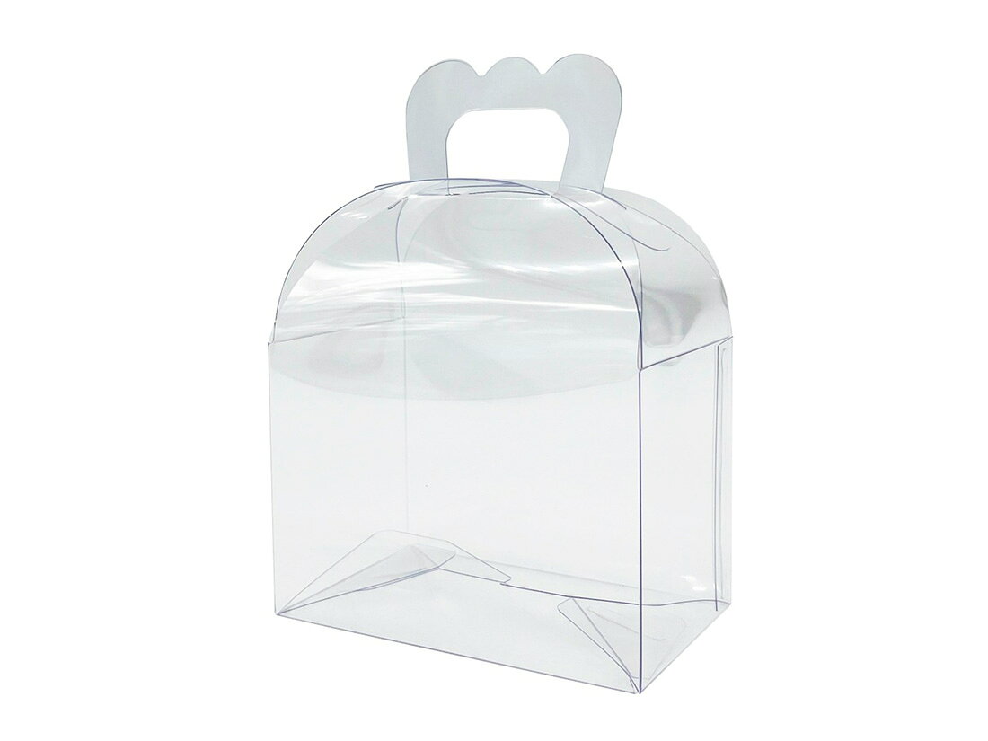 1購入あたりの内容量：10個［規格］115×70×H80mm　　［容量］640ml［色］透明［素材］PET［機能・特徴］ハンドル付きで手に取り易く商品の出し入れがし易い売り場の人気者。［原産地］日本
