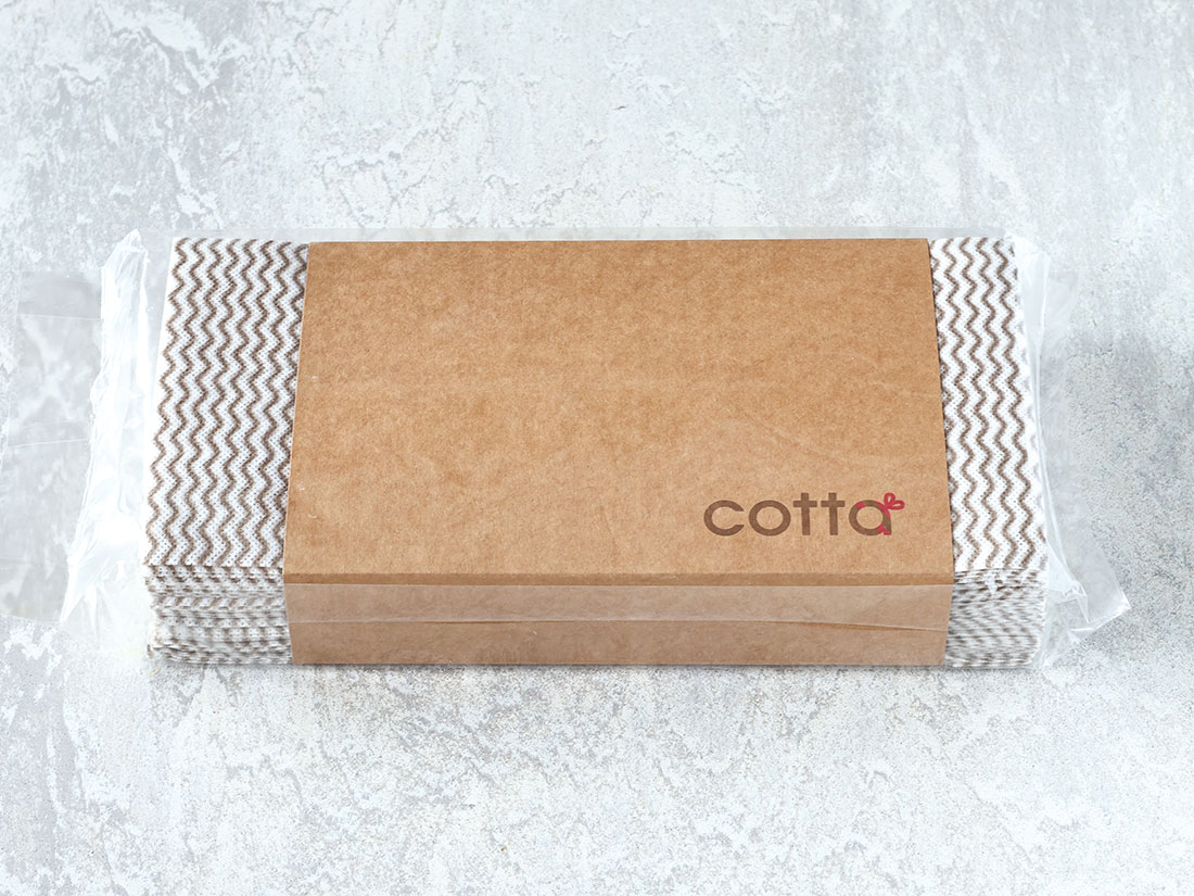 cotta キッチンクロス 厚手タイプ大判(25枚入)
