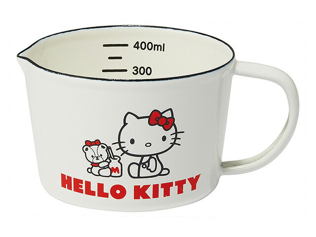 樂天商城 - ハローキティ&タイニーチャム ホーローメジャーカップ