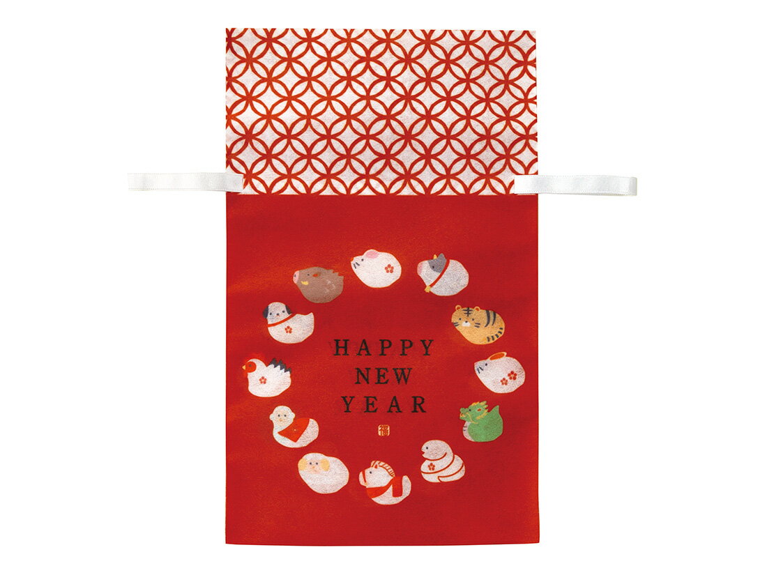 巾着袋　十二支 10枚