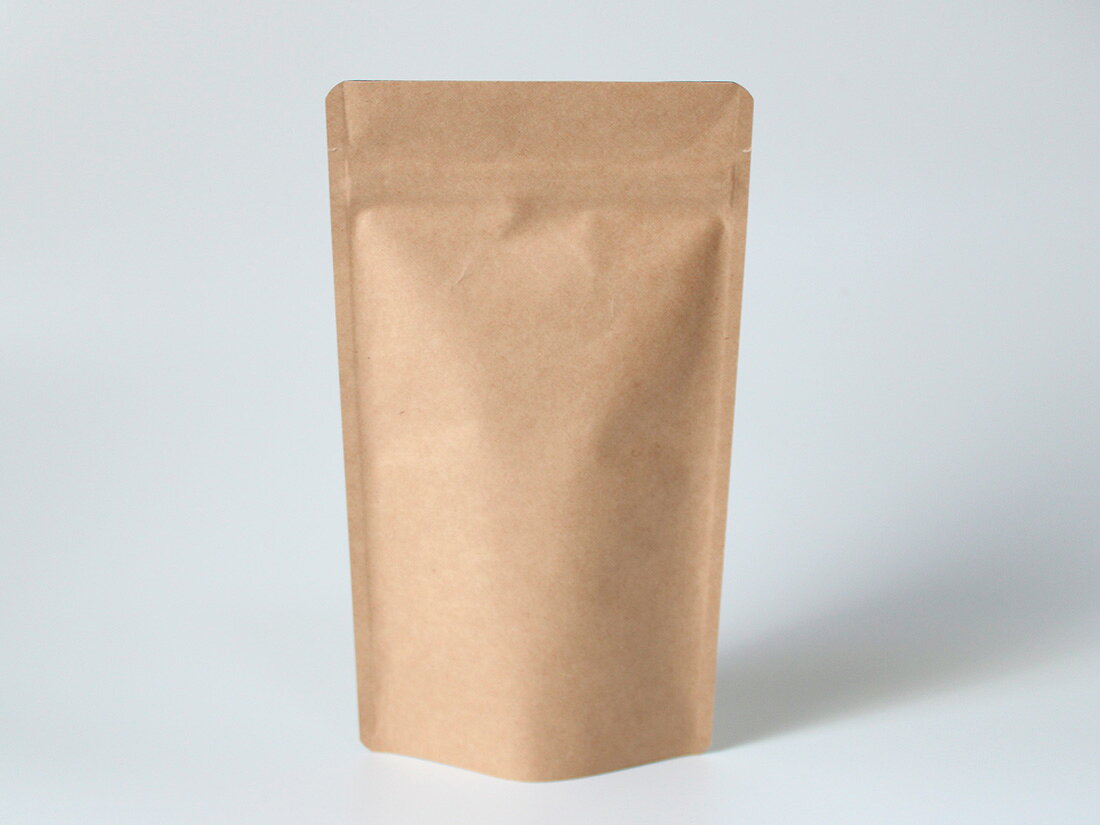＼25日全品ポイント3倍！／【少量販売】スタンドチャック袋 クラフト No.12-21 1枚 wrappingstore-10328288 ラッピングストア(コッタ cotta) パッケージ画像