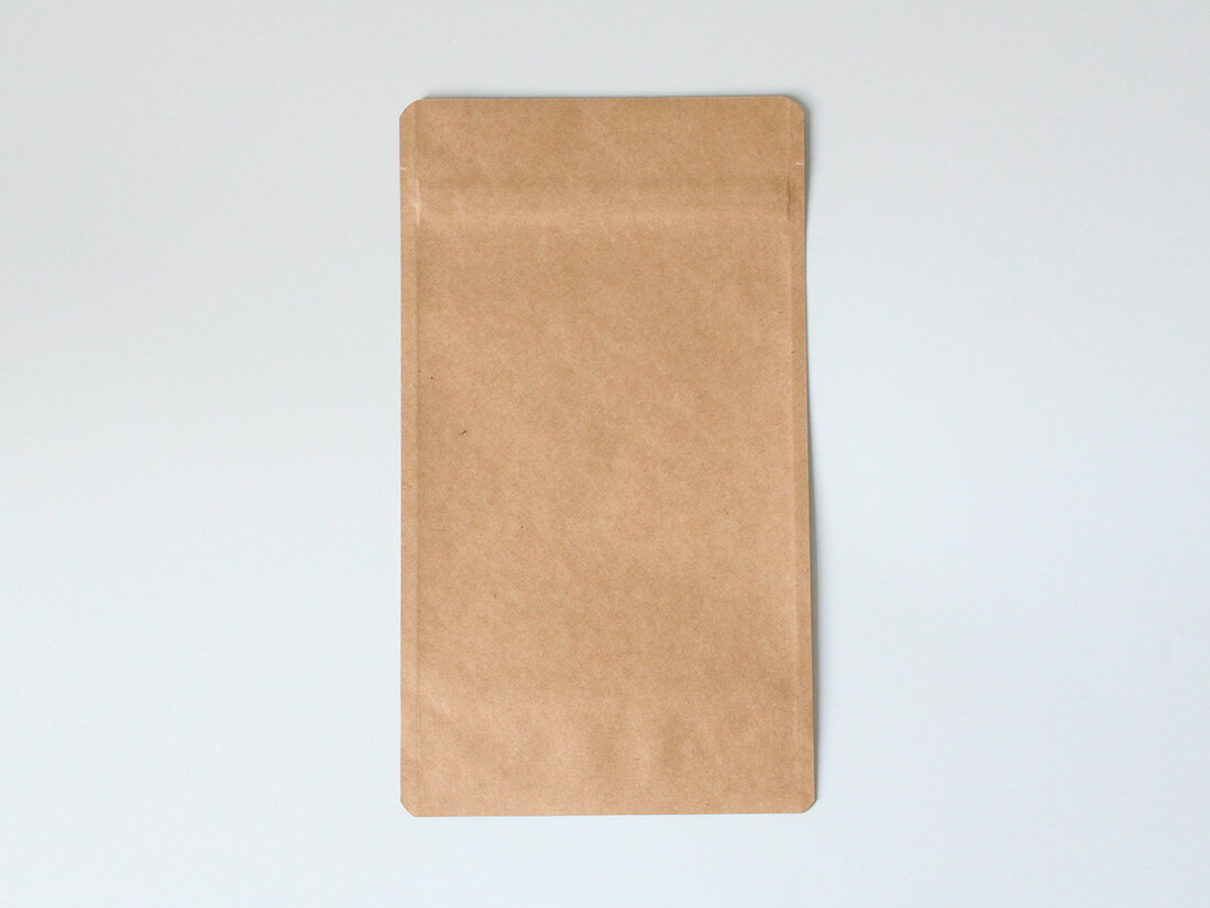 ＼25日全品ポイント3倍！／【少量販売】スタンドチャック袋 クラフト No.12-21 1枚 wrappingstore-10328288 ラッピングストア(コッタ cotta) サンプル画像2