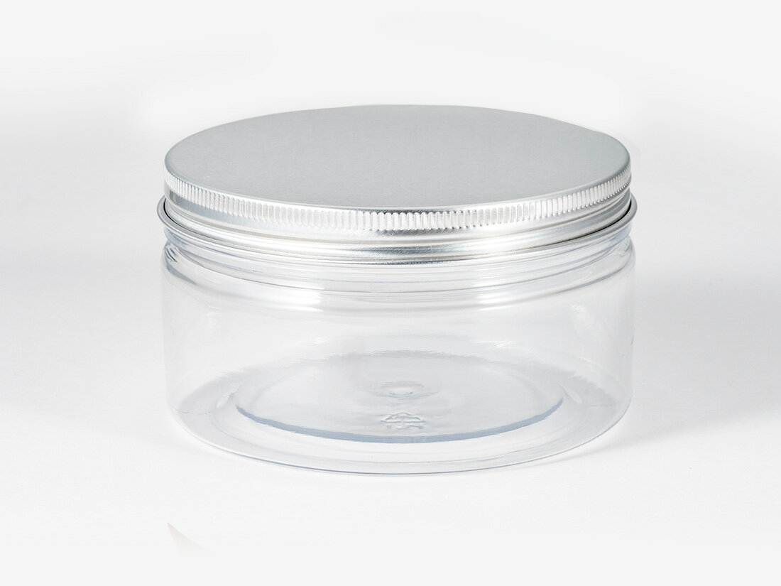樂天商城 - 【少量販売】PET円筒容器 96×H55mm(シルバー蓋付) 1個