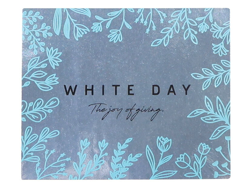 【少量販売】シール シャイニー ホワイトデー 4枚 wrappingstore-10330107 ラッピングストア(コッタ cotta) パッケージ画像
