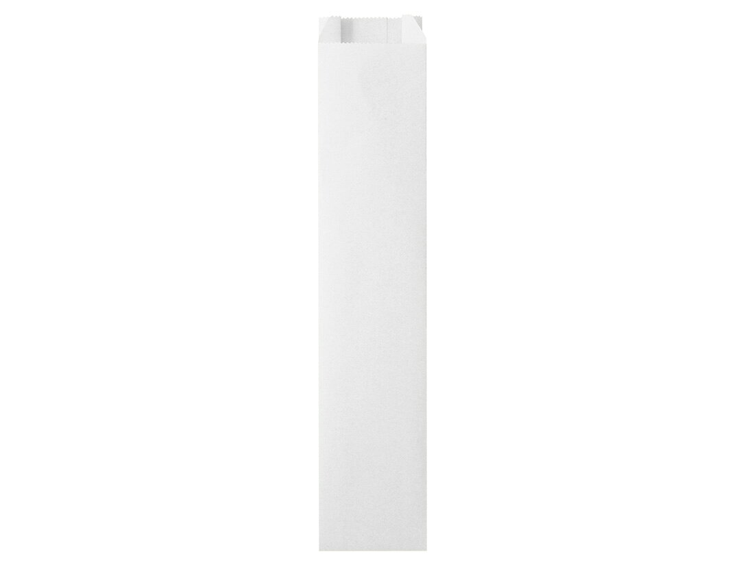 1購入あたりの内容量：200枚［規格］55×25×H270mm［素材］ノンフッ素耐油紙40g［機能・特徴］有機フッ素化合物（PFAS）を含まない安心安全な耐油紙袋です。両サイドにマチがついたガゼットタイプです。日本［外寸］55×25×H270mm