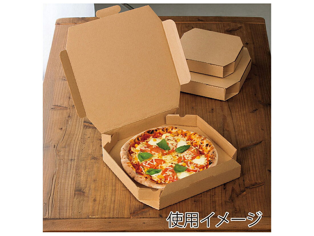 NFネオクラフト ピザBOX 12インチ用 10枚 wrappingstore-10331259 ラッピングストア(コッタ cotta) サンプル画像3
