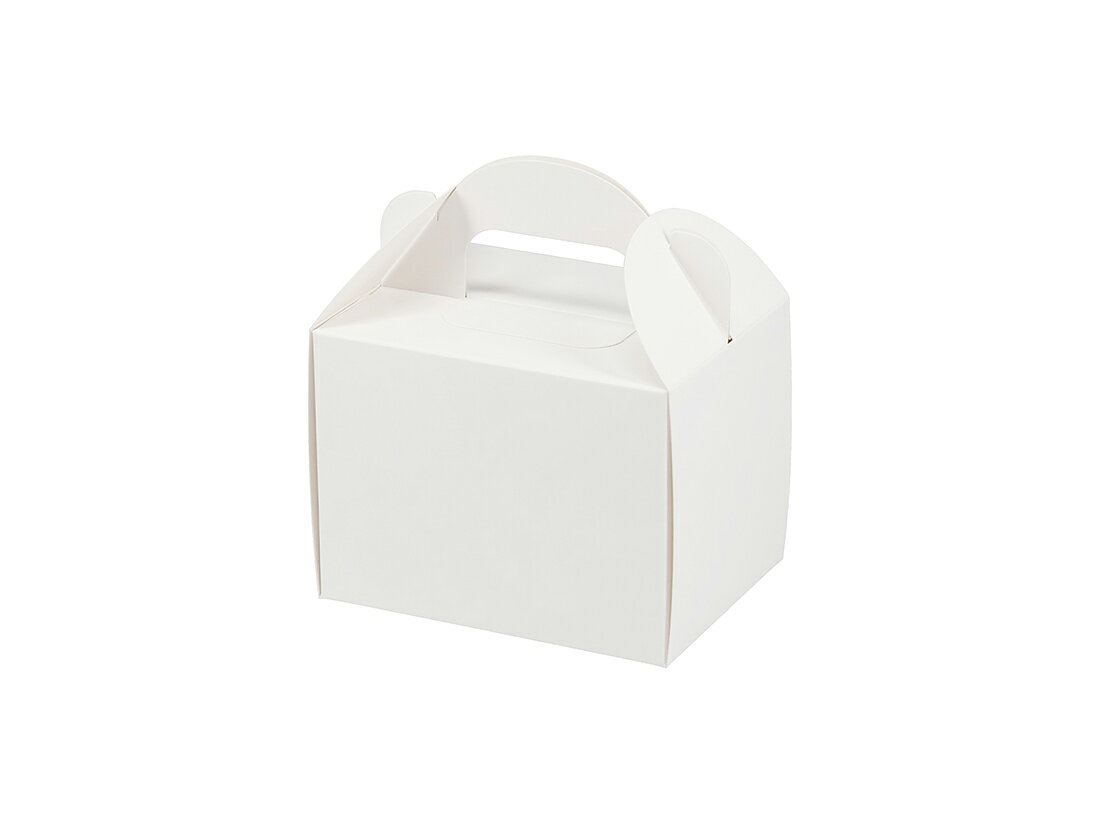 ＼25日全品ポイント3倍！／【少量販売】アーチハンドキャリーケーキ箱ホワイト 9×12 1枚 wrappingstore-10329950 ラッピングストア(コッタ cotta) サンプル画像2