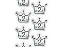 【ポスト配送便対応 送料無料】【 ランキングPOPシール 2位(10片入) 】 ラッピングシール ラッピング シール ステッカー ラッピング用品 ギフトラッピン...