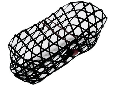 六ツ目舟型ひも付（黒）