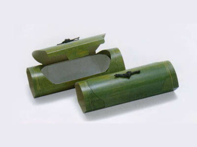 竹筒 (内皿付)