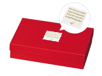 ラッピング 箱 ボックス ラッピング箱 【 フェザーケース 1253 赤 M 】 ギフトボックス 箱 お菓子 ラッピング用品 ラッピングボックス ギフトラッピン...