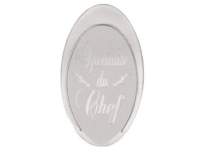 くねくねピック 楕円型 シルバー