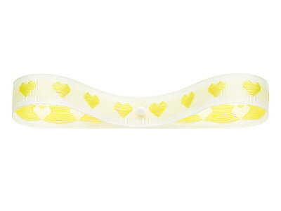 樂天商城 - ハートプリモ3　ホワイト＆イエロー