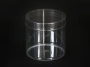 ★★単品購入で送料無料★★PET円筒ケース 70径×H70mm フタ付