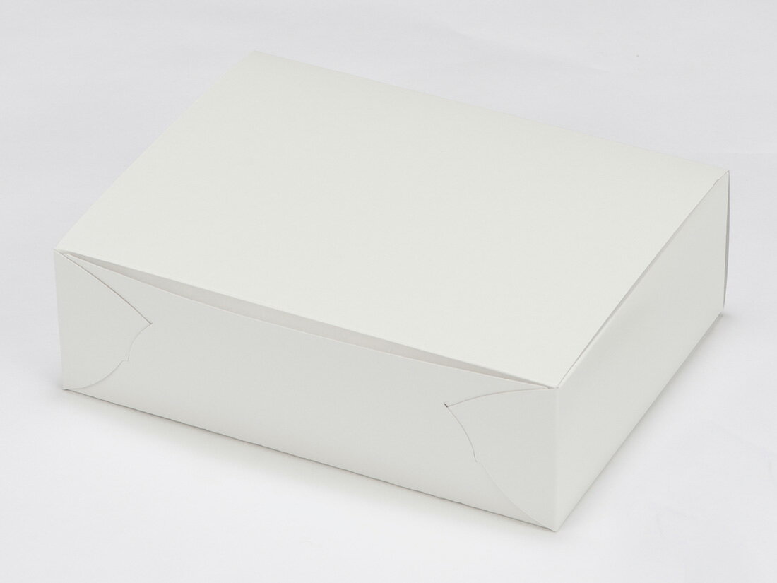 ケーキ箱 ホワイトショートNC No.9のサムネイル