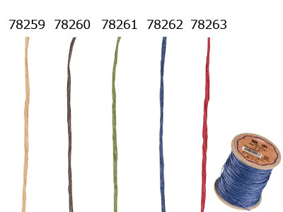 紙糸 小巻 こげちゃ