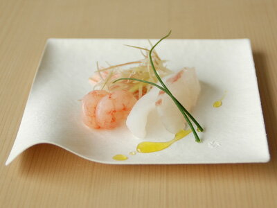 【 WASARA ワサラ 角皿(中) 100枚入 】 紙皿 紙の皿 紙の器 使い捨て アウトドア パーティ 容器 オシャレ 2