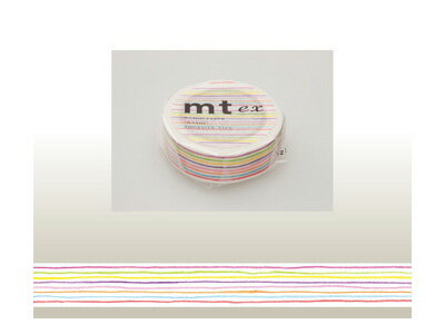 mt ex 色えんぴつ・ボーダー 15mm