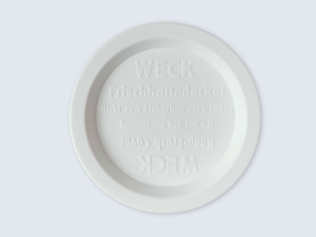 【 weck ふた プラスチック プラスチックカバー M 】 weck ウェック カバー ビン詰 保存 ガラス 容器 プラスティック ガラスキャニスター ストッカー 調味料容器 保存容器