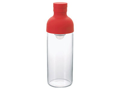 【15日限定!ポイント3倍】HARIO フィルターインボトル レッド 300ml