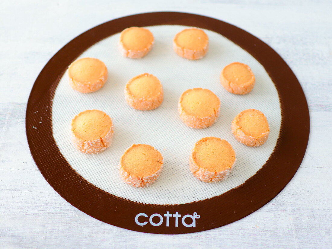 【ポスト配送便対応 送料無料】cotta シルパン（径260） ベーキングマット クッキー シート  ...