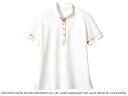 【10日全品ポイント3倍】LAURA ASHLEY ニットシャツ LW201-12(オフホワイト/アメリ ピンク) S