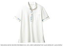 【10日全品ポイント3倍】LAURA ASHLEY ニットシャツLW201-13(オフホワイト/アメリ ブルー) 3L