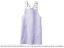 【25日限定全品ポイント3倍】LAURA ASHLEY エプロン LW502-83(ラベンダー/アメリ ブルー)