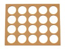 cotta ラングドシャプレート サークル 37mm お菓子型 焼型 クッキー型